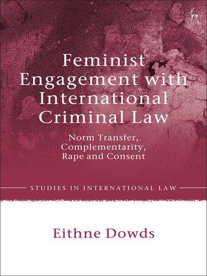 cover image of Feminist Engagement with International Criminal Law